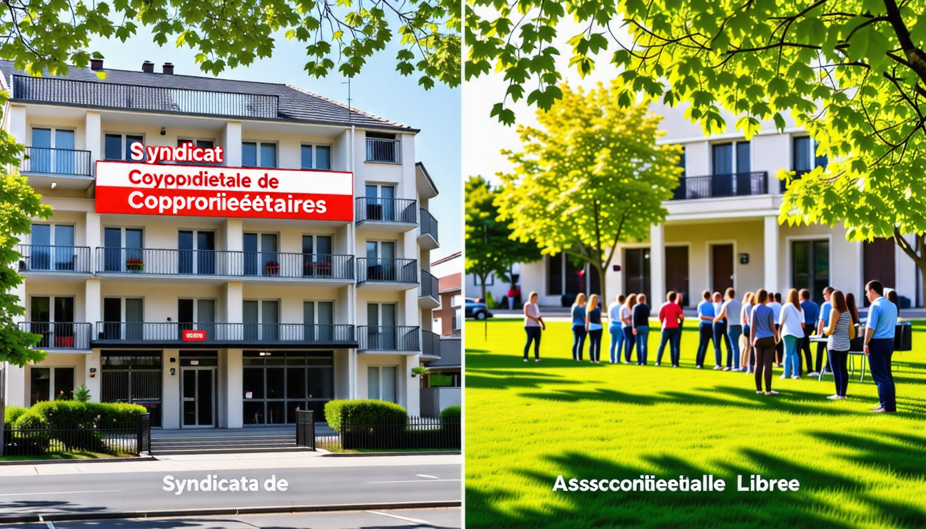 découvrez les distinctions essentielles entre le syndicat de copropriétaires et l'association syndicale libre. cette analyse met en lumière les différences juridiques, les rôles et les responsabilités de chaque entité, afin de mieux comprendre leur fonctionnement et leur impact sur la gestion des biens en copropriété.