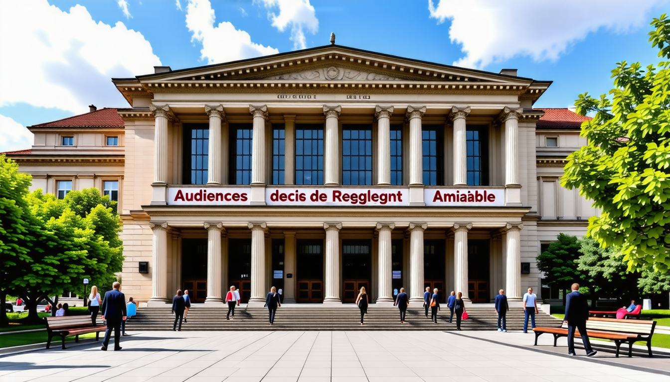 découvrez comment le tribunal judiciaire de valence se positionne en tant qu'avant-garde des audiences de règlement amiable en france, offrant des solutions innovantes et efficaces pour la résolution des conflits. apprenez-en plus sur ses initiatives et son impact sur la justice française.