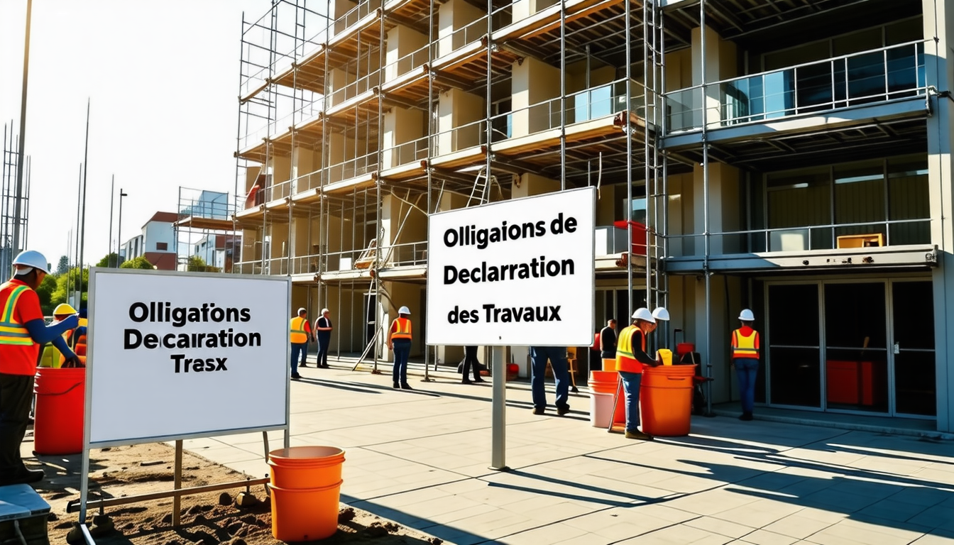 découvrez les obligations de déclaration des travaux en copropriété. informez-vous sur les démarches à suivre, les compétences requises et les sanctions potentielles en cas de non-respect. un guide essentiel pour les copropriétaires et gestionnaires d'immeubles.