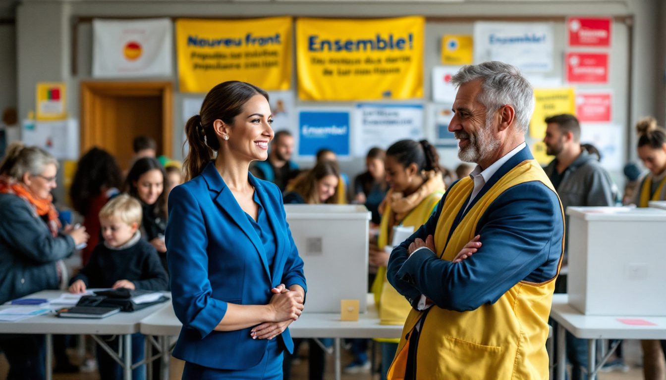 Élections législatives en Isère : un face-à-face captivant entre le Nouveau Front populaire et Ensemble ! au second tour