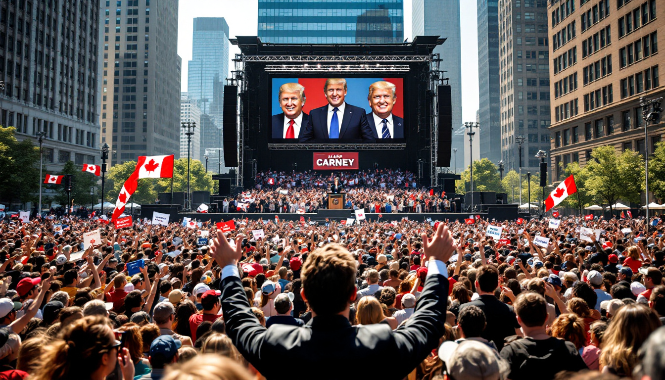 Les élections législatives canadiennes : le Parti libéral de Mark Carney en tête grâce à une campagne ciblée contre Donald Trump