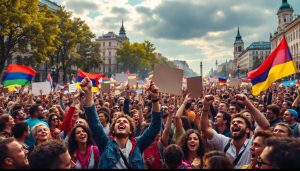découvrez les récentes manifestations à belgrade, où des milliers de citoyens expriment leur demande pour des élections anticipées. plongez au cœur de l'effervescence sociale et politique qui secoue la capitale serbe, entre revendications populaires et enjeux démocratiques.