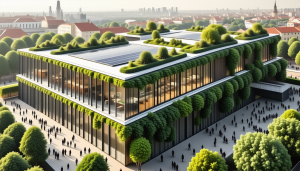 découvrez un bâtiment innovant à lyon qui révolutionne l'architecture durable en ne nécessitant ni chauffage ni climatisation. un projet audacieux qui allie confort et respect de l'environnement.