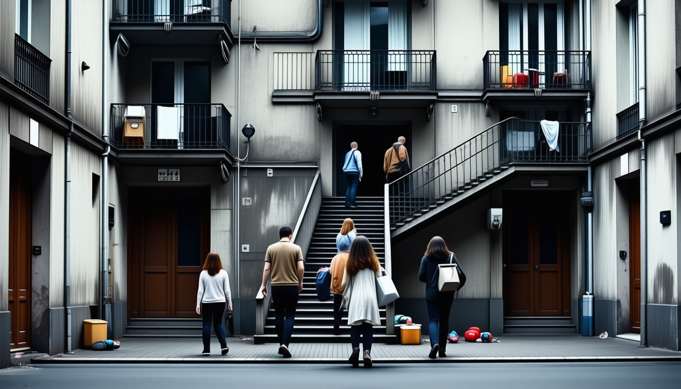 découvrez comment la menace de l'amiante pousse de nombreux copropriétaires à quitter leurs logements à paris. une situation alarmante qui interpelle sur la sécurité et la santé des habitants face à ce fléau.