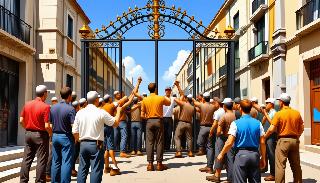 découvrez comment des habitants de marseille s'organisent pour installer un portail dans leur quartier, malgré l'opposition de la métropole. un exemple de mobilisation citoyenne locale face aux enjeux urbains.