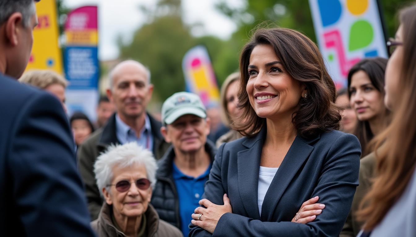 rachida dati affiche sa détermination sans faille face à michel barnier lors de la législative partielle à paris, poursuivant son objectif unique : conquérir la capitale.