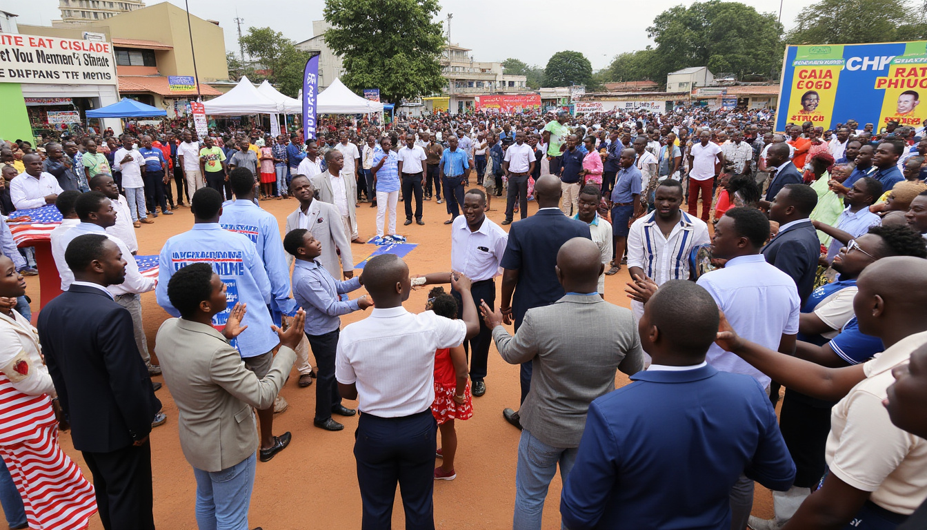 découvrez comment la campagne électorale pour les législatives et locales au gabon s'est terminée dans une ambiance sobre, marquée par la retenue et une mobilisation mesurée des partis politiques.