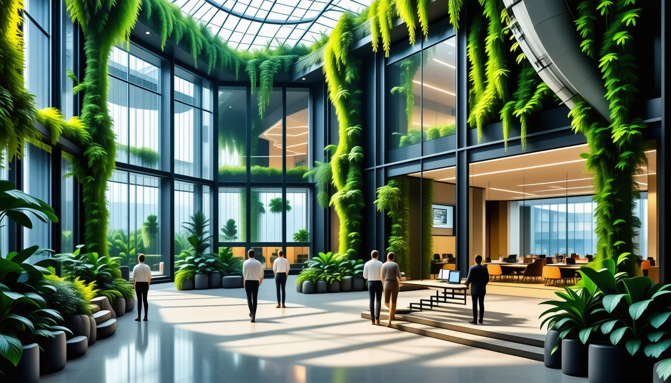 découvrez comment l'immobilier transforme le retour au bureau avec des bâtiments innovants, conçus pour inspirer, favoriser le bien-être et donner envie de travailler autrement.