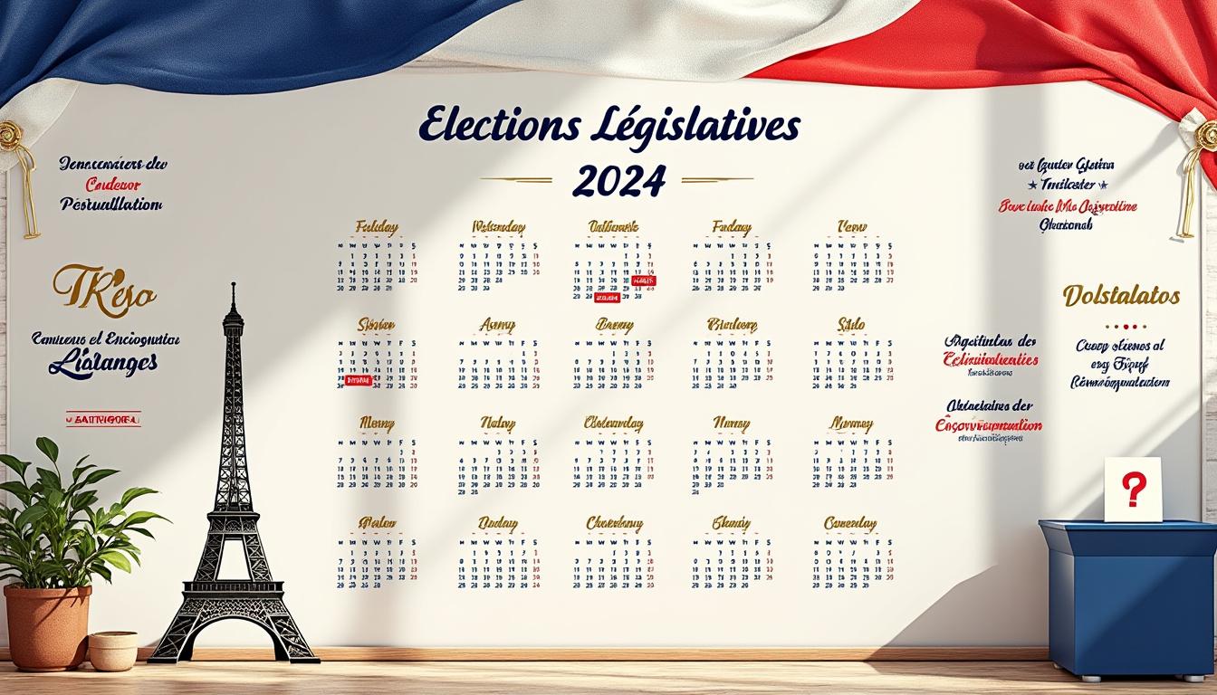 découvrez le calendrier complet ainsi que les conditions des élections législatives et présidentielles anticipées en france, pour être informé des dates clés et des procédures officielles.