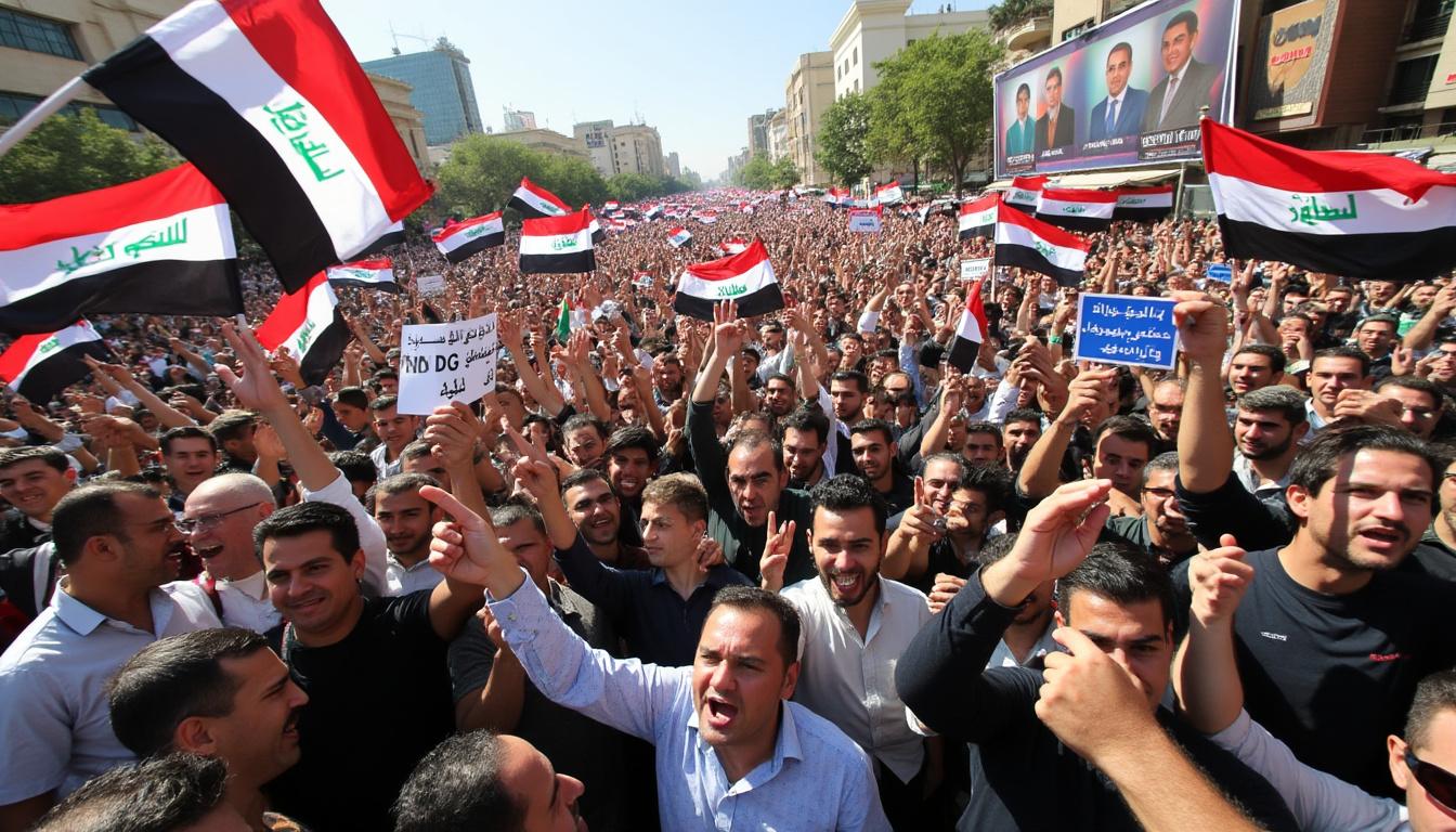le premier ministre sortant d'irak déclare sa victoire aux élections législatives, marquant une étape cruciale pour l'avenir politique du pays.