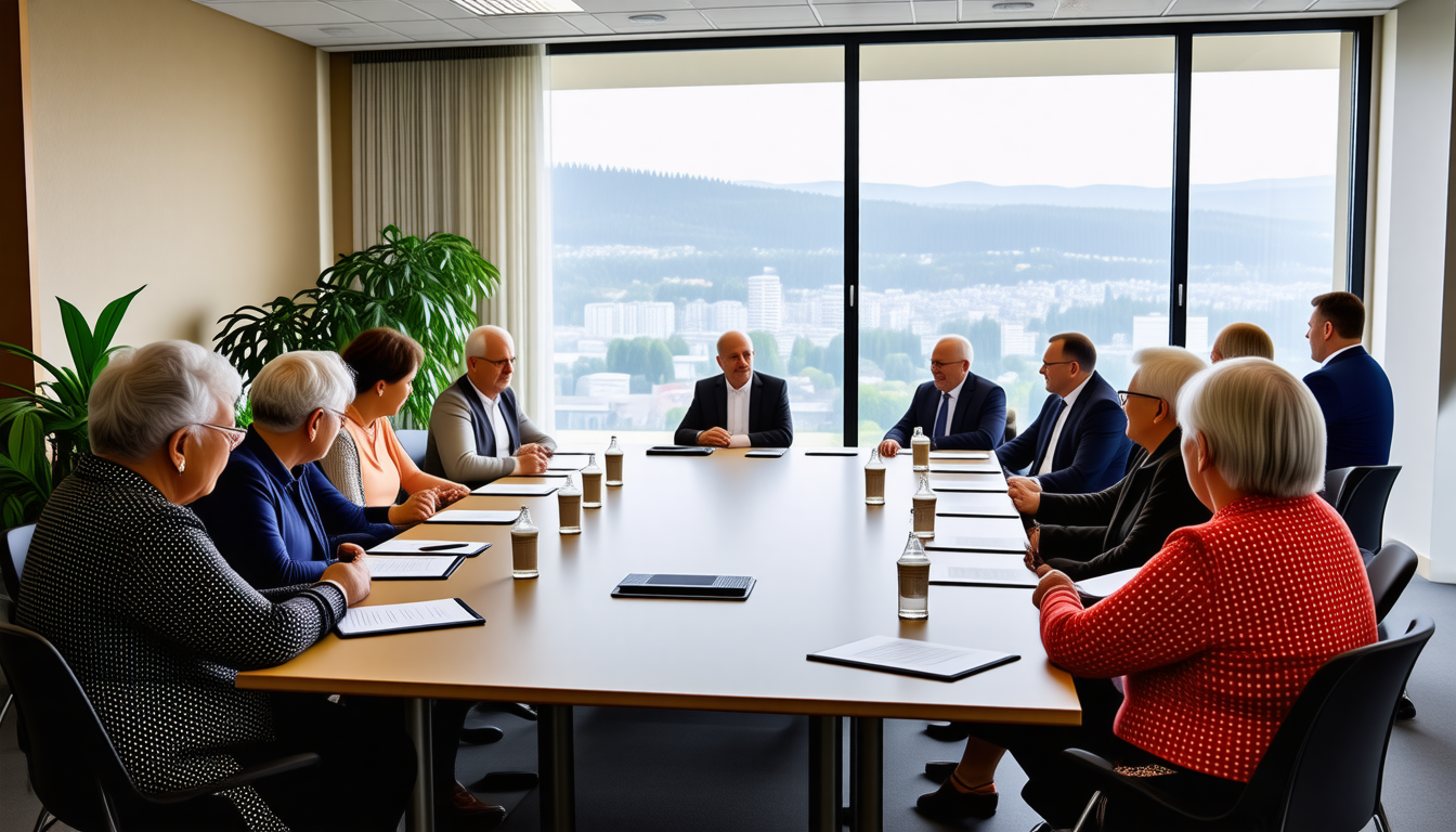 la ville du cannet organise une réunion essentielle pour calmer les tensions entre copropriétaires de la résidence senior, favorisant le dialogue et la sérénité.