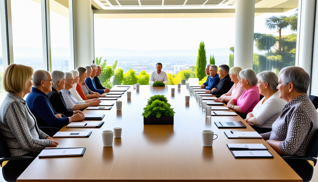 la ville du cannet organise une réunion importante pour résoudre les tensions entre copropriétaires de la résidence senior, favorisant le dialogue et la tranquillité.