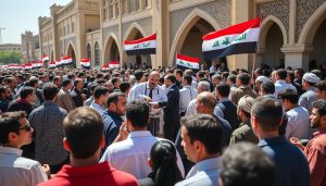 découvrez comment les élections législatives en irak ont mobilisé plus de 50% des électeurs, reflétant un engagement politique croissant dans le pays.