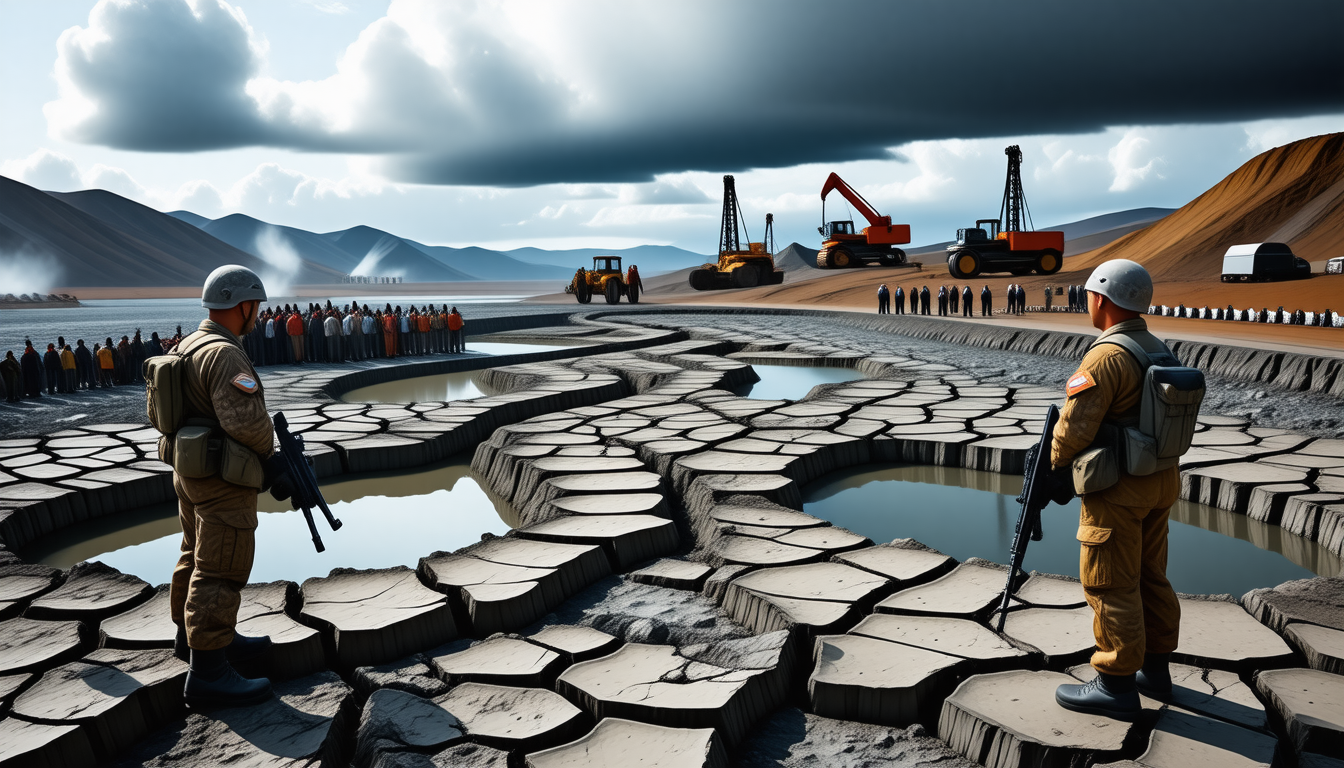 explorez les tensions croissantes autour des ressources naturelles sur terre, en analysant les conflits actuels et les défis futurs pour la sécurité globale et l'environnement.