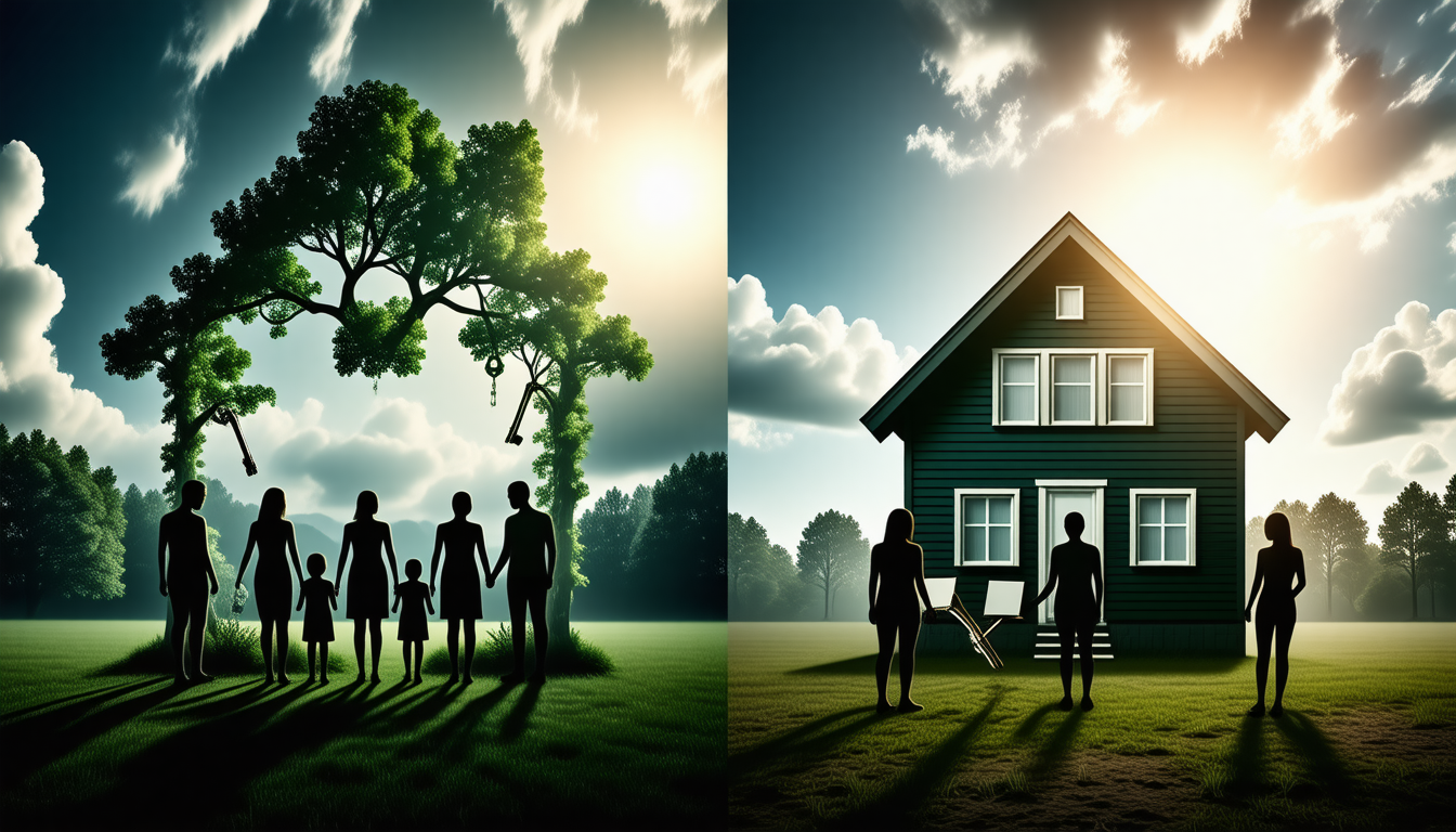 découvrez les avantages et inconvénients de l'indivision et de la division pour la transmission de patrimoine afin de faire le meilleur choix selon votre situation familiale et financière.