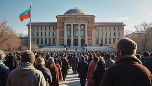 au kirghizstan, les élections législatives anticipées se concluent dans un contexte marqué par l'absence d'une opposition politique significative, soulevant des questions sur le paysage démocratique du pays.