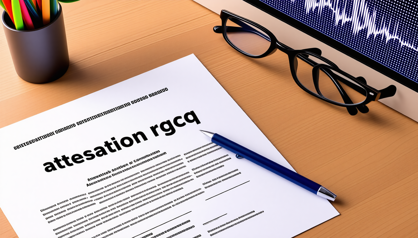 découvrez le modèle officiel d’attestation rgcq sur l’état de la copropriété lors de notre émission spéciale webradio, pour tout savoir sur ce document indispensable.