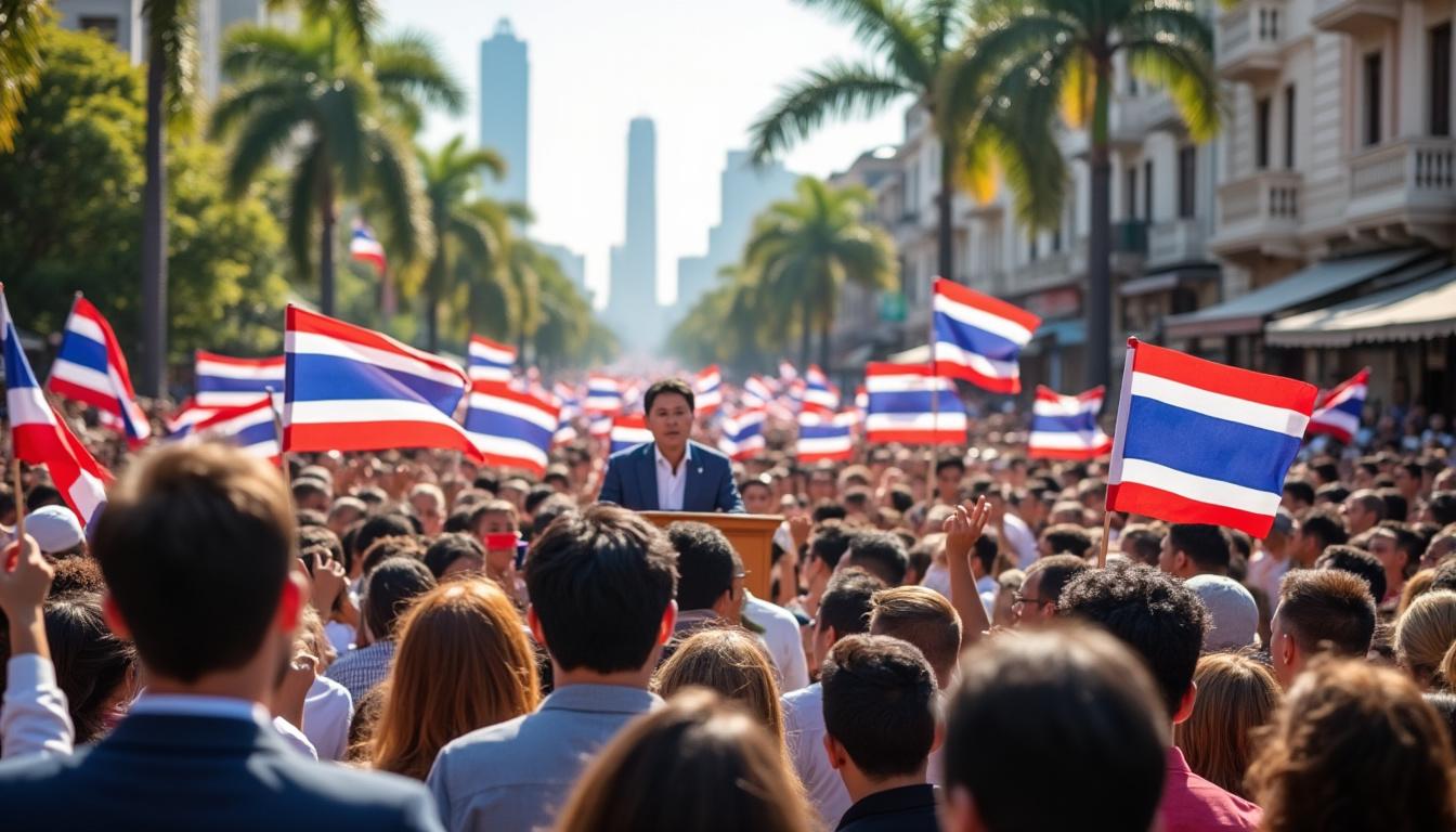 la thaïlande s'apprête à organiser ses élections législatives, un événement clé qui pourrait marquer un tournant politique majeur dans le pays.