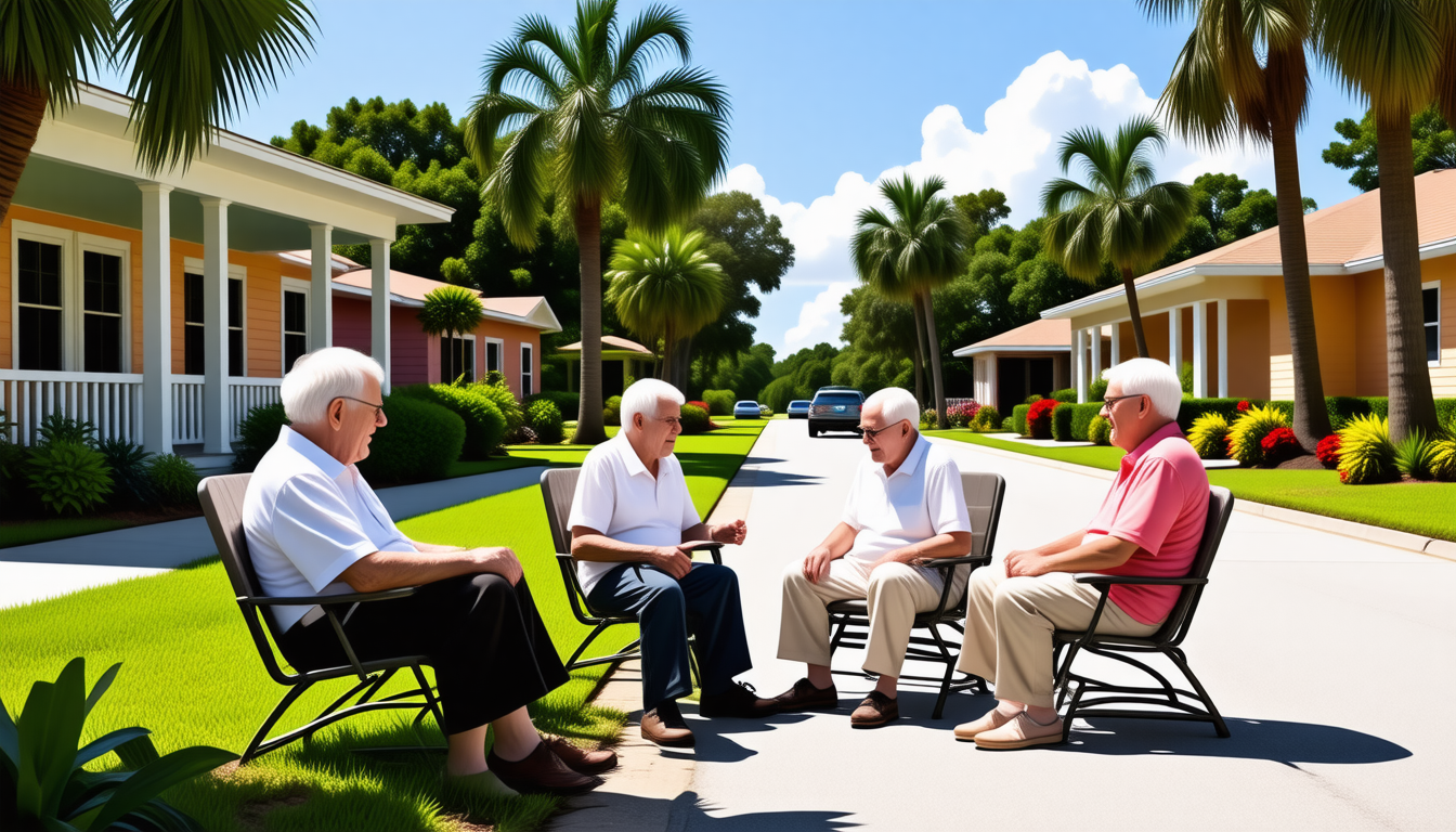 découvrez le quotidien des « snowbirds » en floride, confrontés aux préjugés, oscillant entre accusations de communisme et quête de liberté dans un contexte social complexe.