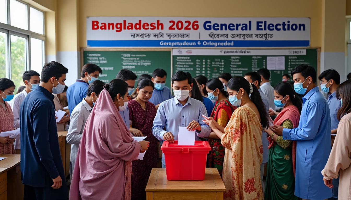 découvrez comment le bnp s'apprête à remporter une victoire éclatante aux élections législatives au bangladesh, marquant un tournant politique majeur dans le pays.