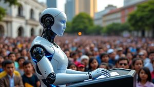 en colombie, une intelligence artificielle fait une avancée historique en se présentant comme candidate aux élections législatives, marquant un tournant inédit dans la politique et la technologie.