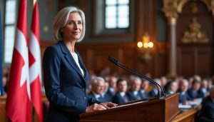 la première ministre danoise a annoncé la tenue des élections législatives le 24 mars, marquant une étape clé pour le futur politique du danemark.