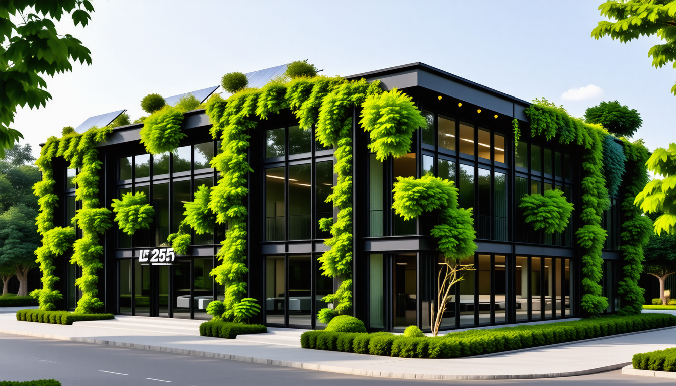 découvrez le 255, un immeuble de bureaux éco-responsable alliant durabilité et innovation grâce à sa structure en acier unique, conçu pour un environnement de travail moderne et respectueux de l'environnement.