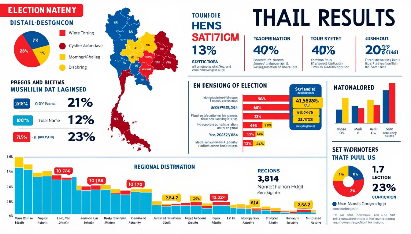 le premier ministre thaïlandais annonce sa victoire aux élections législatives, marquant un tournant politique majeur pour la thaïlande.