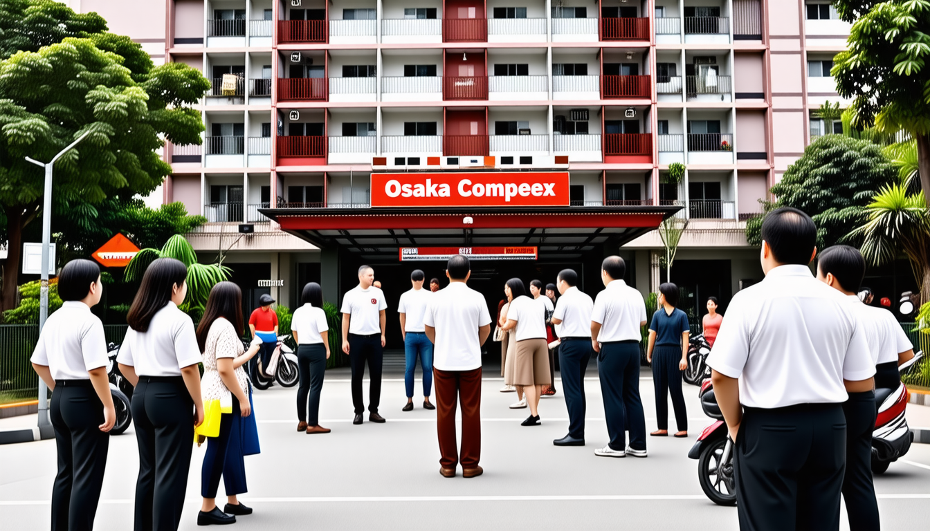découvrez les tensions et désaccords majeurs qui impactent la gestion et l'exploitation de l'immeuble osaka complex dans le district de hoang mai.