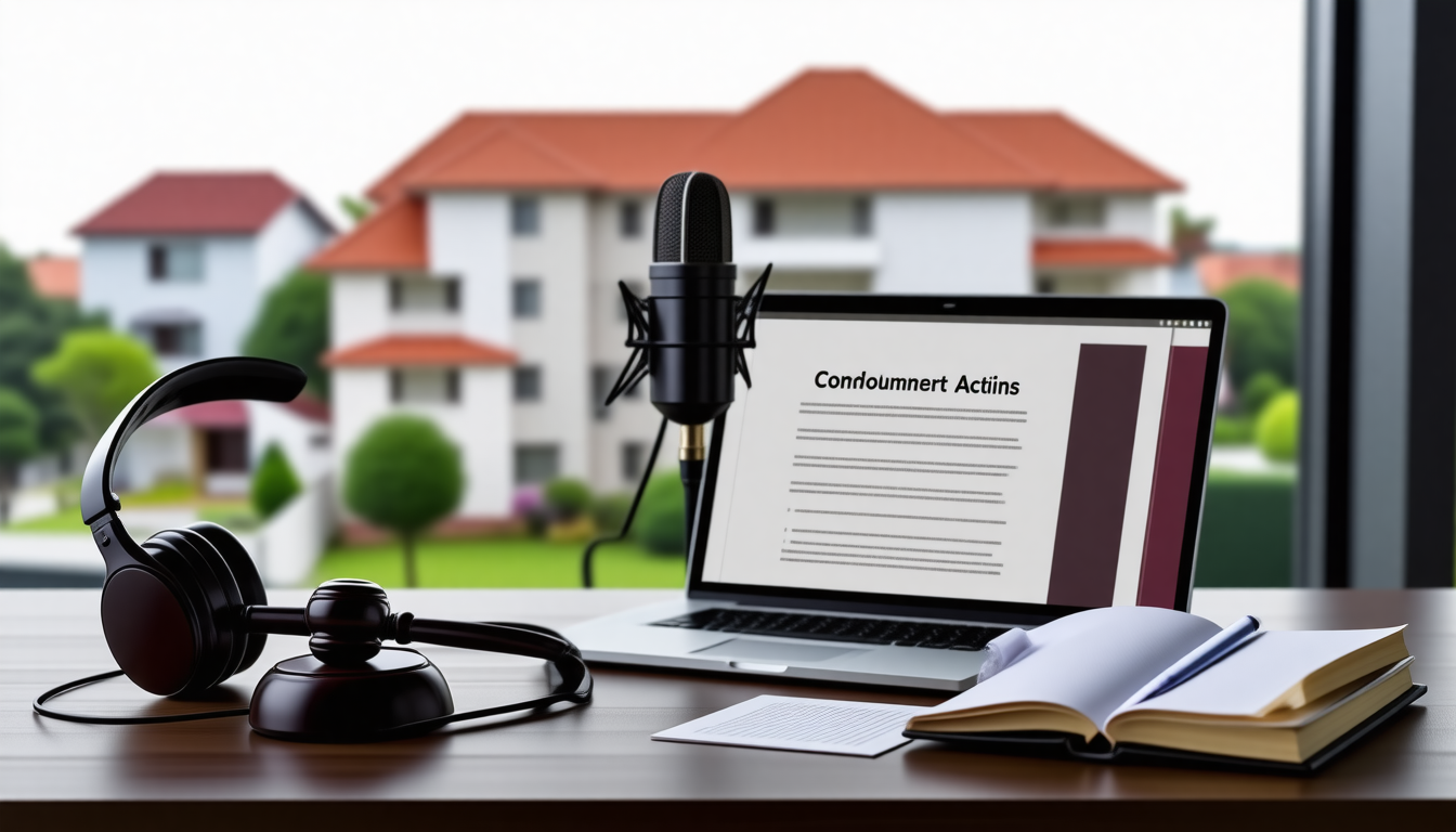 découvrez comment engager des recours judiciaires contre un syndicat de copropriétaires grâce à notre webradio spécialisée. conseils pratiques et étapes clés pour défendre vos droits efficacement.