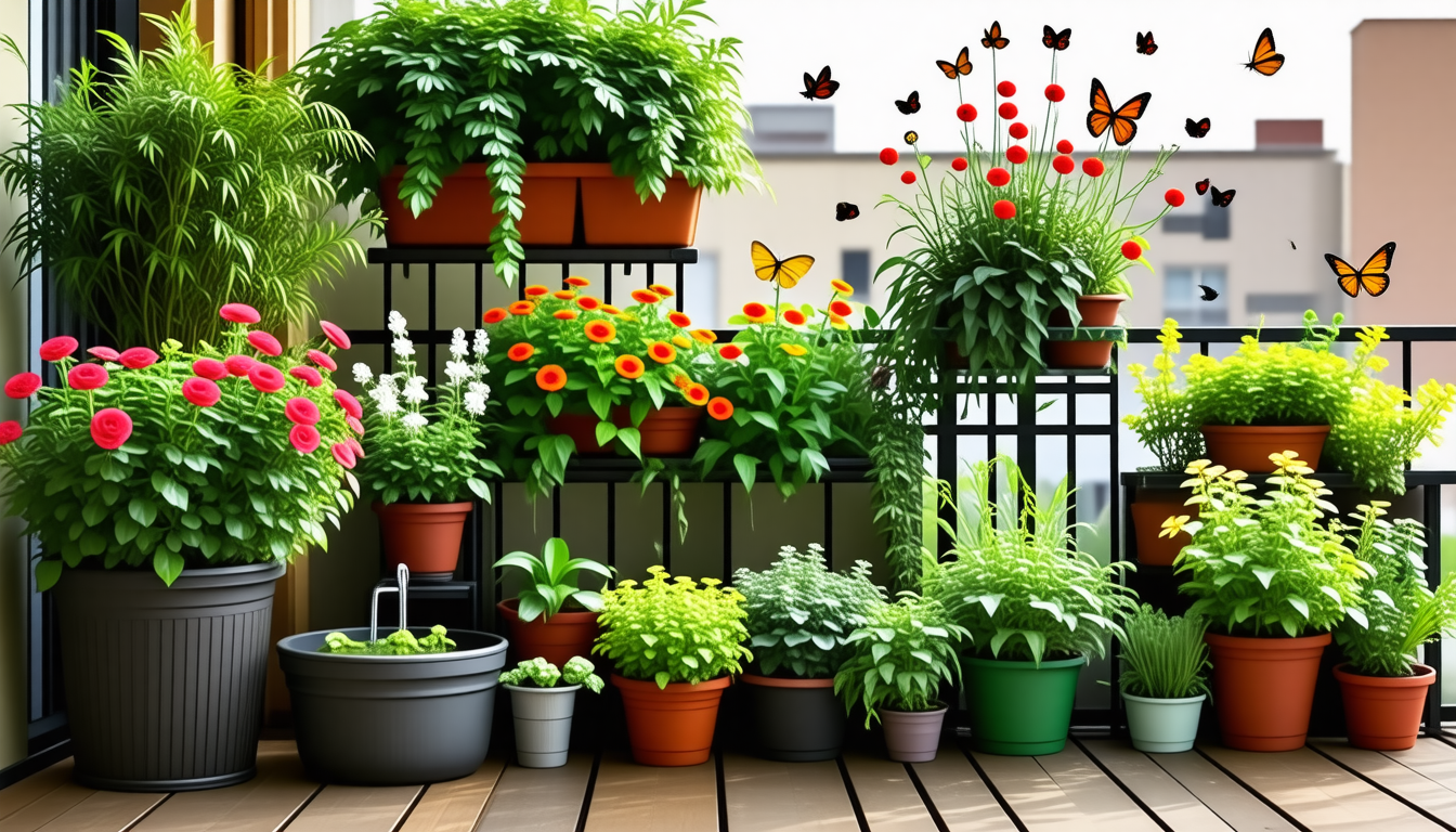 découvrez 8 gestes simples pour transformer votre balcon en un refuge accueillant pour la biodiversité et contribuer à la protection de la nature en ville.