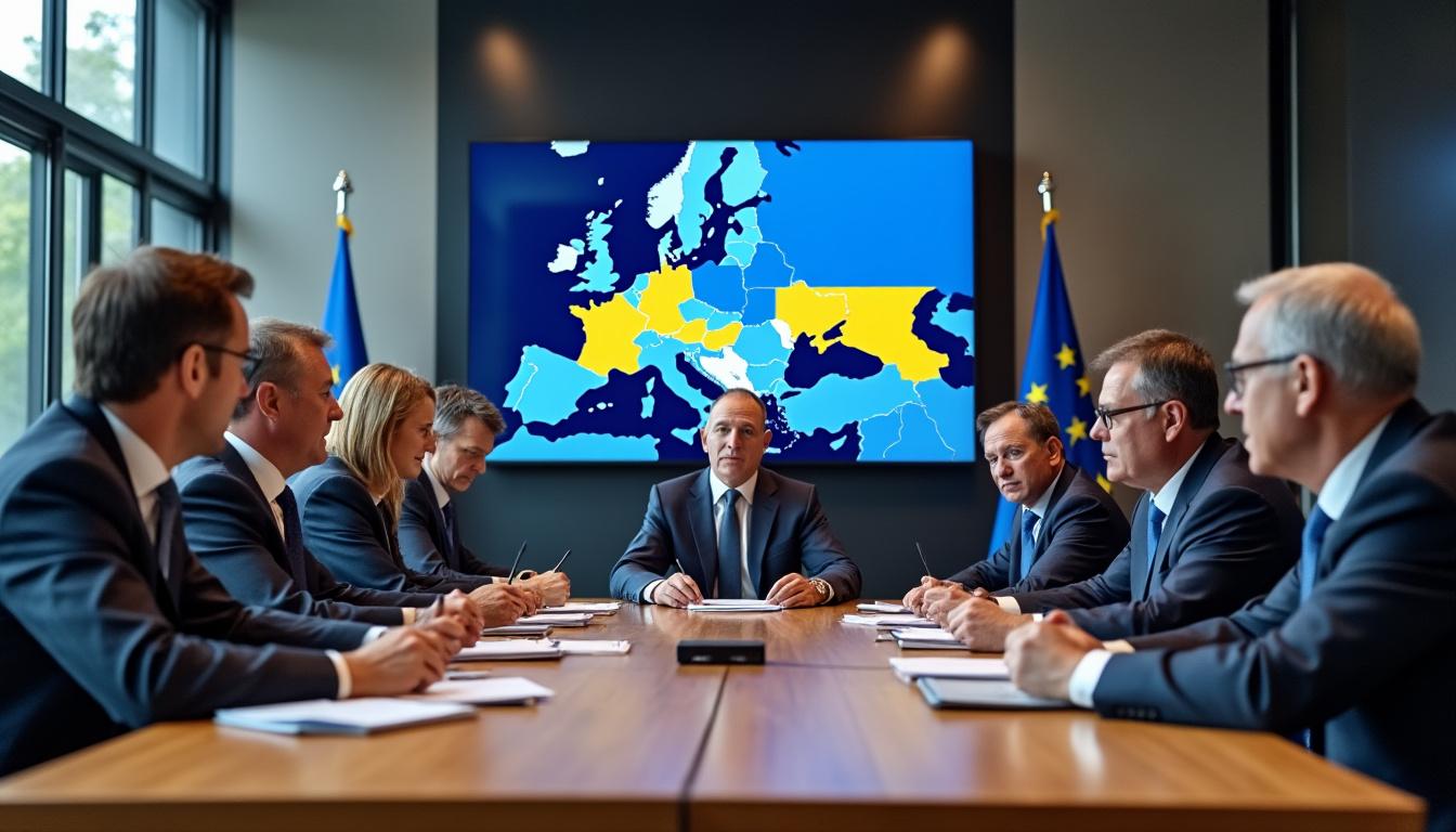 analyse des réponses du conseil européen aux crises successives au moyen-orient, en ukraine et dans le secteur de l'énergie, et leurs enjeux géopolitiques majeurs.