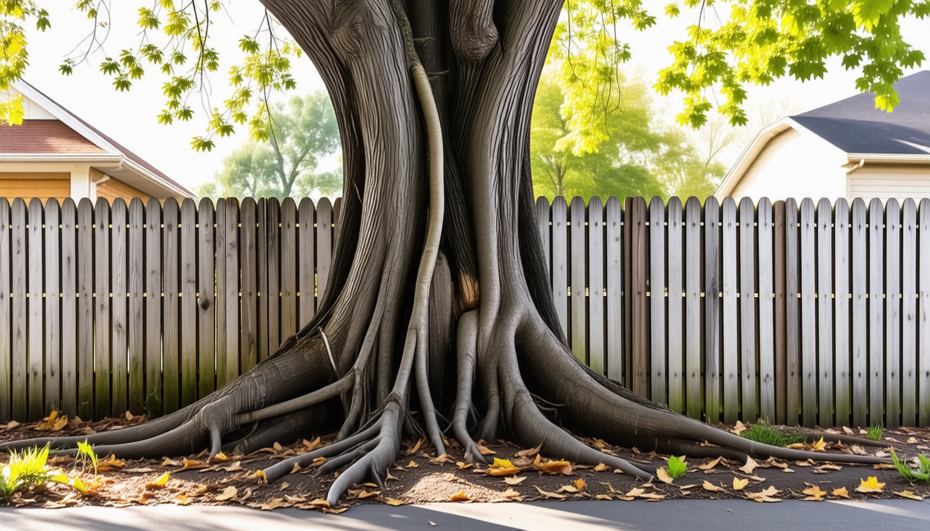 découvrez qui est responsable des frais lorsque votre clôture est endommagée par un arbre voisin et quelles démarches entreprendre pour résoudre ce litige.