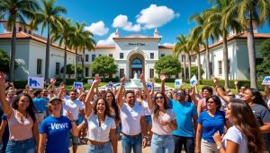 les démocrates remportent une victoire éclatante dans la circonscription de mar-a-lago, le célèbre domaine luxueux de donald trump, marquant un tournant politique majeur.