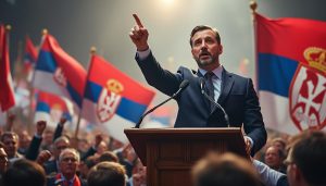 le président serbe aleksandar vucic déclare la victoire de son parti aux élections municipales, malgré des controverses entourant le scrutin.