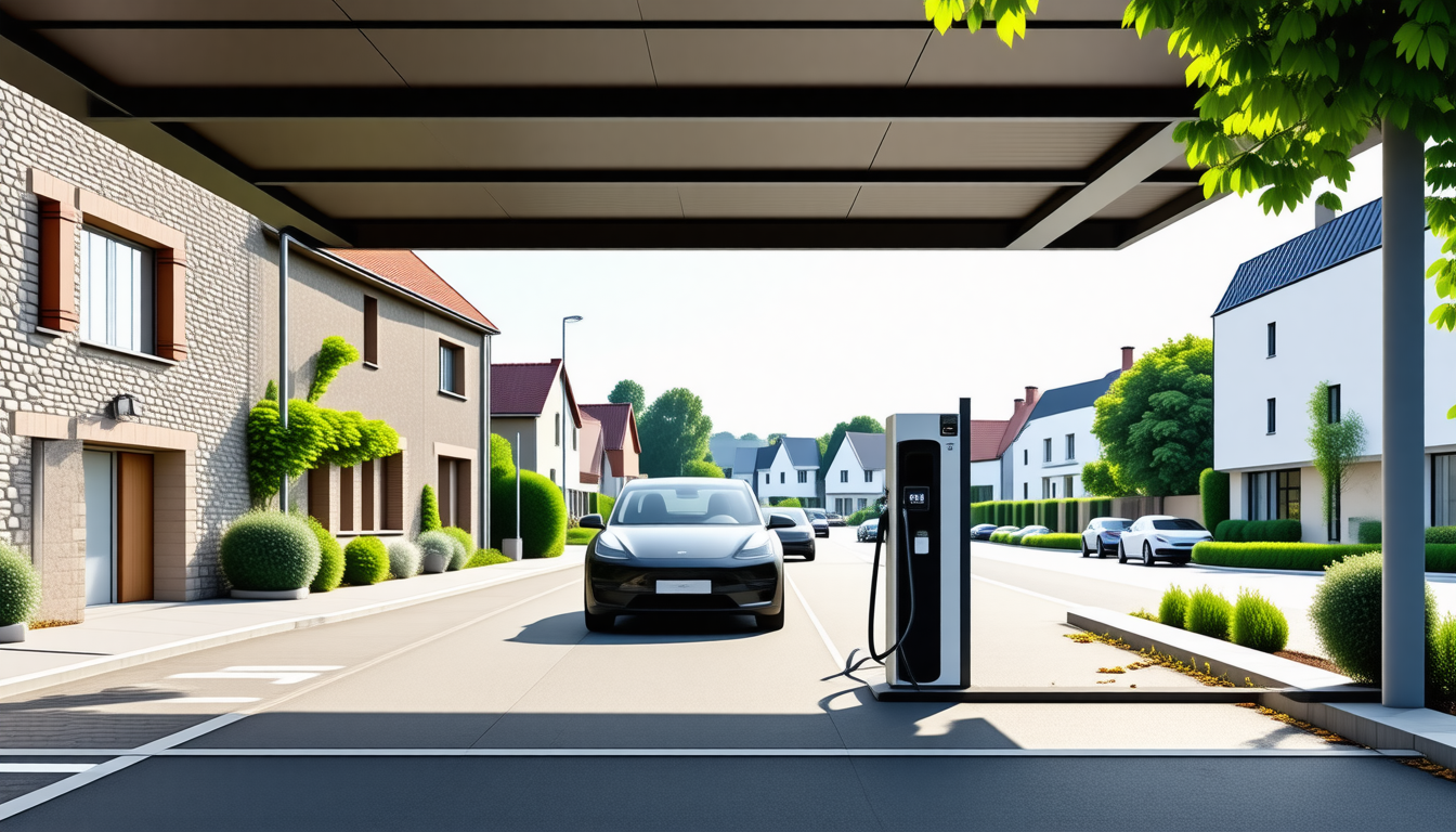 À Percy-en-Normandie, l’entreprise Bosseler déploie ses bornes de recharge électrique innovantes