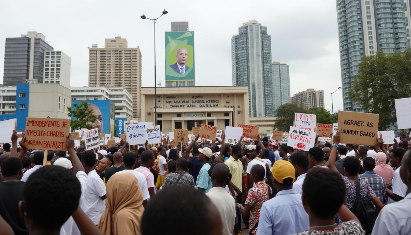 le parti de laurent gbagbo en côte d’ivoire profite de sa fête annuelle pour dresser un bilan et discuter des perspectives pour son avenir politique.