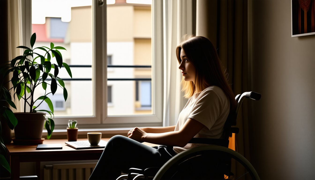 découvrez le témoignage émouvant d'une toulousaine en situation de handicap, qui partage son expérience de deux semaines enfermée dans son appartement.