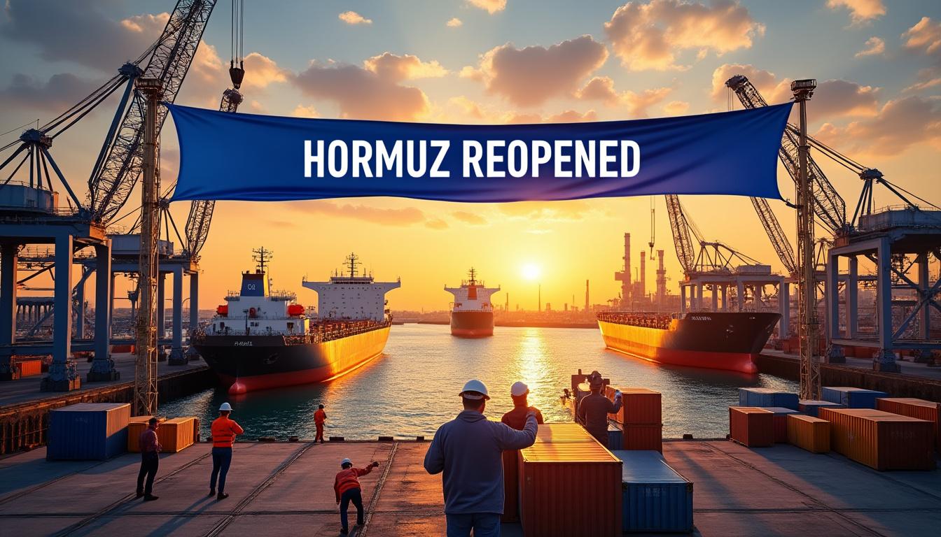 europe today : donald trump revient sur sa position concernant l'iran, annonçant la réouverture prochaine du détroit d'ormuz, un tournant clé pour la stabilité régionale et les échanges internationaux.