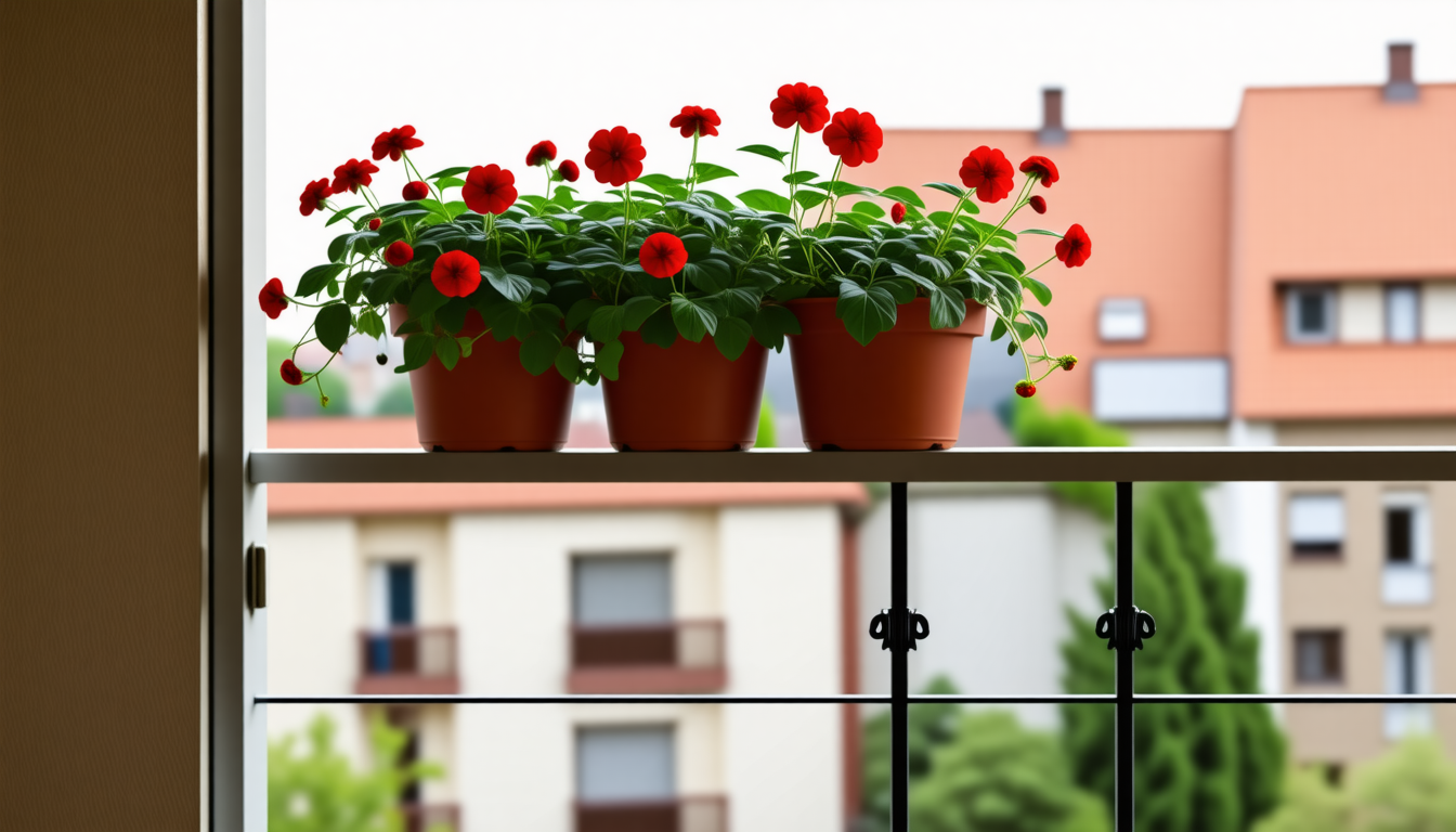 découvrez comment un simple oubli dans la fixation de vos géraniums sur le balcon peut entraîner une amende pouvant aller jusqu'à 450 €. protégez votre espace et évitez les sanctions.