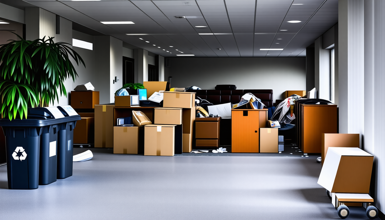 découvrez un guide pratique pour gérer efficacement les encombrants laissés par un locataire commerçant dans les parties communes, avec des conseils adaptés aux copropriétés.