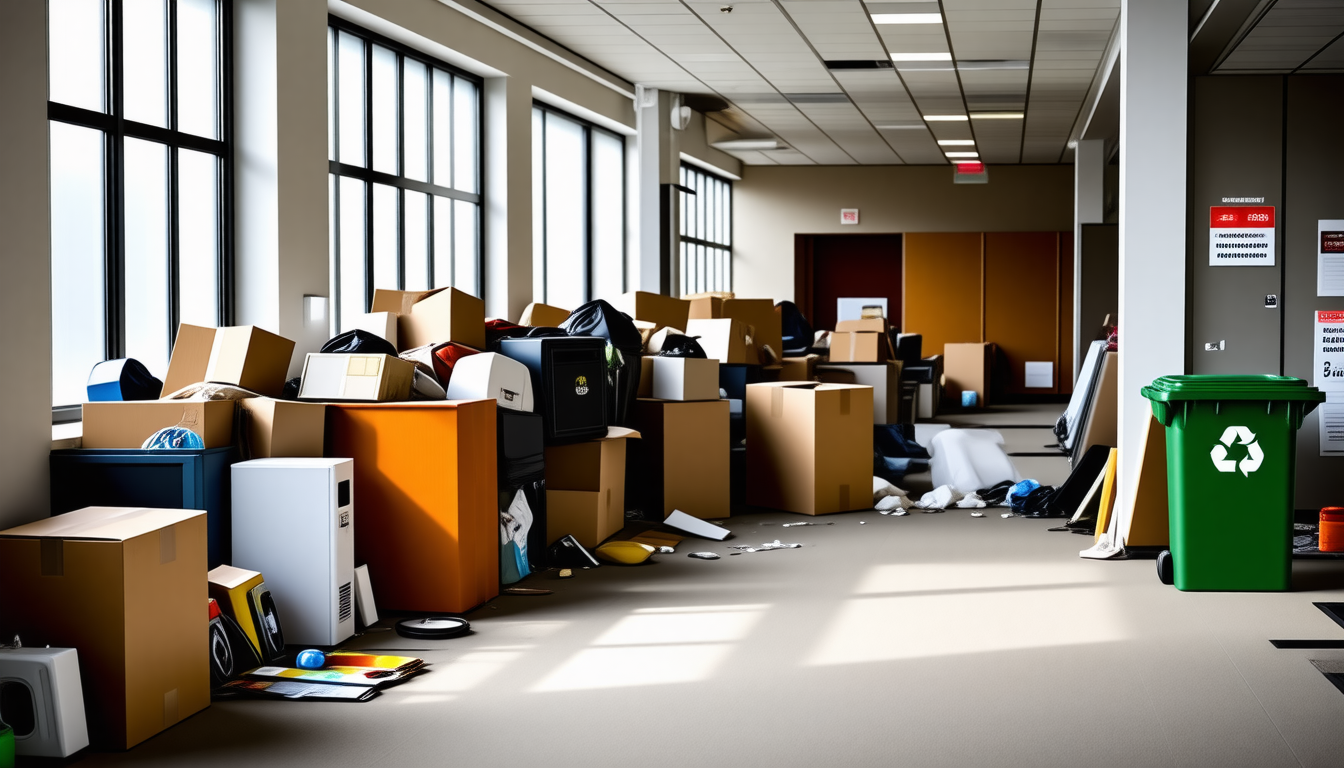 découvrez un guide pratique pour gérer efficacement les encombrants laissés par un locataire commerçant dans les parties communes, avec des conseils légaux et des solutions adaptées.