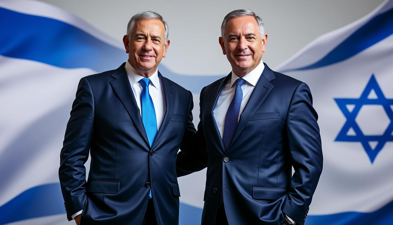 Israël : Deux poids lourds de l&rsquo;opposition unissent leurs forces pour défier Netanyahu aux élections prochaines