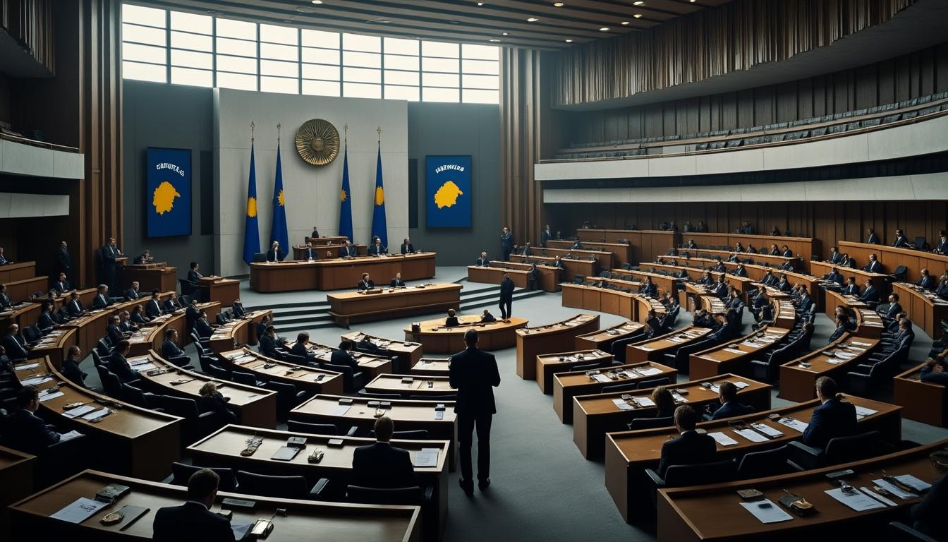 Kosovo : échec du Parlement à désigner un président, vers de nouvelles élections législatives imminentes
