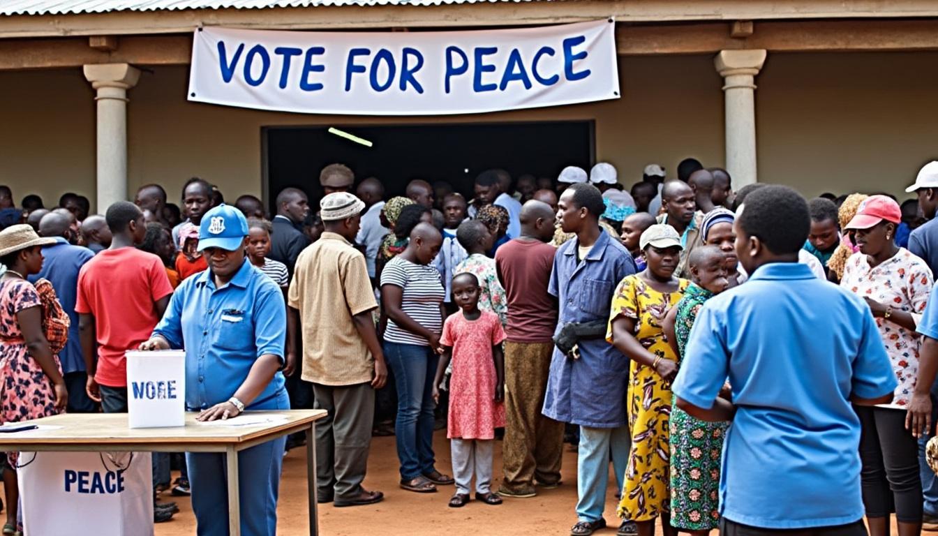 retard dans les résultats des élections législatives en centrafrique en raison d'un mouvement social impactant le scrutin et la publication des résultats.