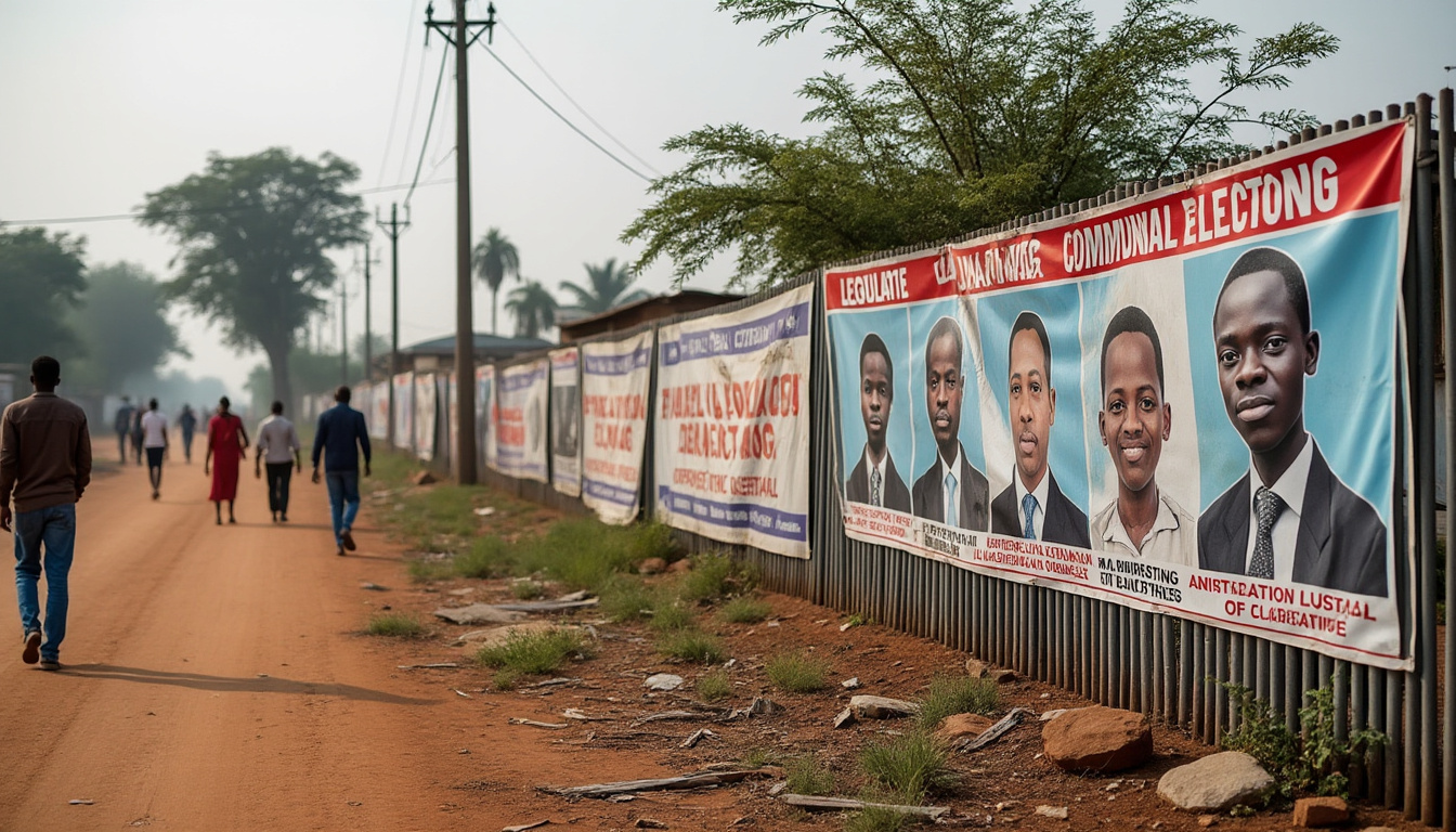 En Guinée, une clôture de campagne électorale marquée par un enthousiasme mitigé pour les législatives et communales