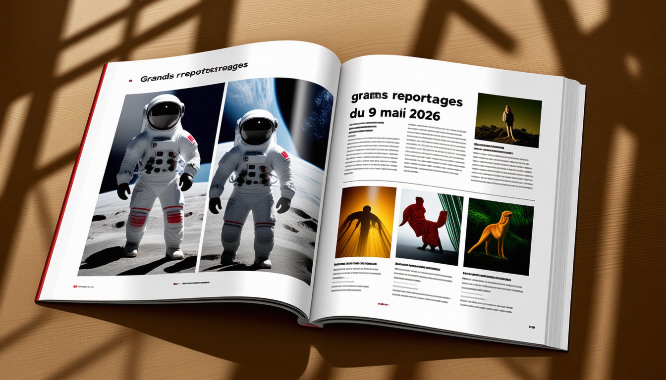 découvrez le sommaire complet des grands reportages du 9 mai 2026 sur stars actu, avec des reportages exclusifs et des analyses approfondies.