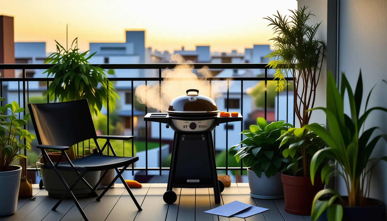 découvrez la réaction inattendue du syndic après avoir allumé un barbecue sur le balcon. une histoire surprenante à lire absolument.