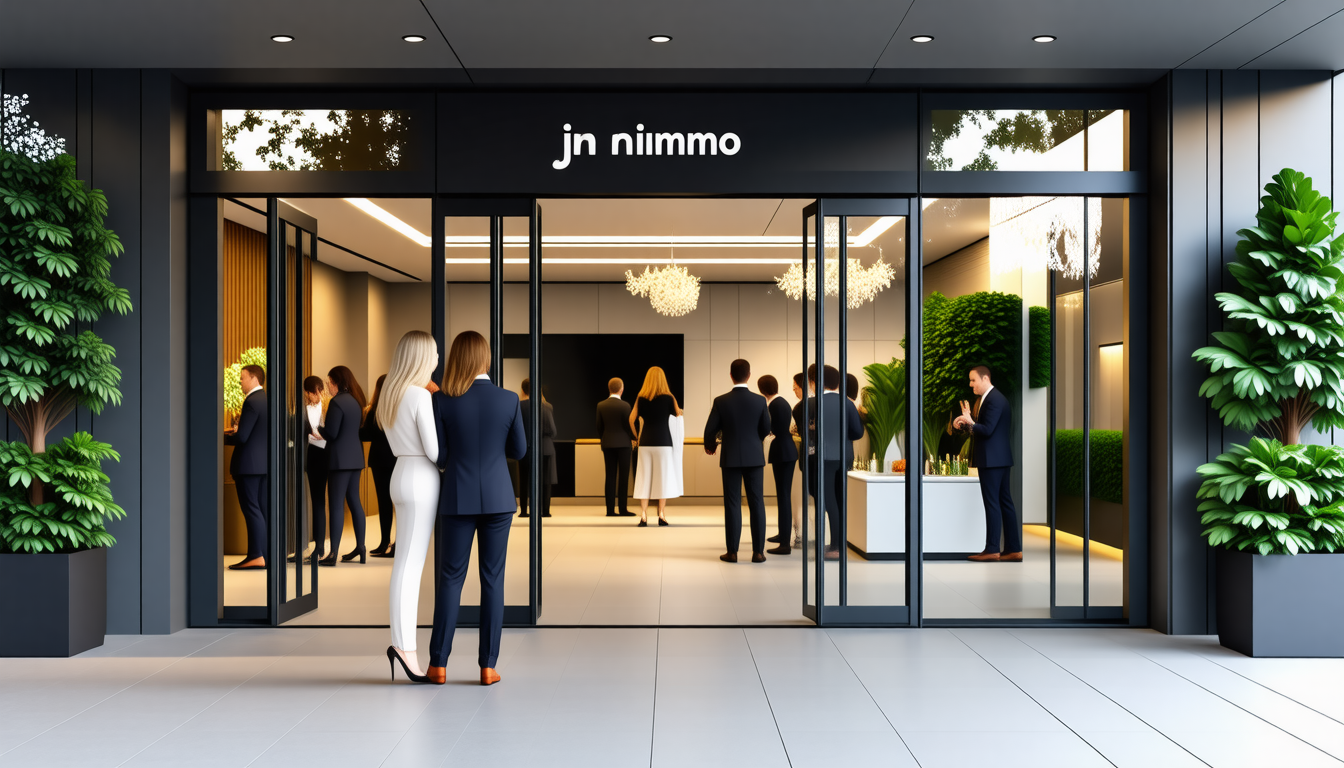 découvrez l'inauguration du nouveau cabinet syndic jn immo à la bourboule, récemment rénové et ouvert par julie lubrano di vavaria, alliant modernité et expertise immobilière.