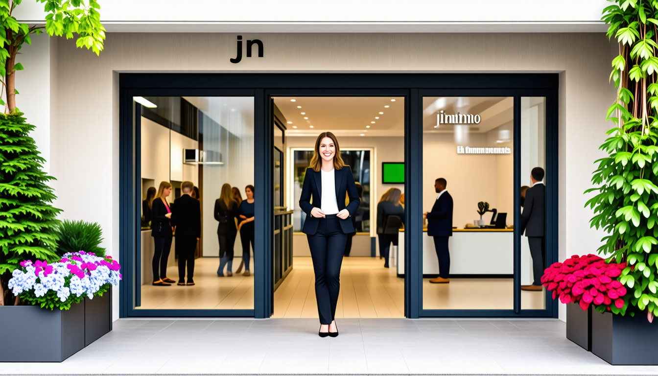 découvrez l'inauguration du nouveau cabinet syndic jn immo à la bourboule, entièrement rénové et ouvert par julie lubrano di vavaria. un espace moderne au service de votre gestion immobilière.